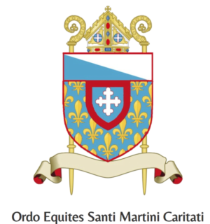 Emblem of the Ordo Equestris Sancti Martini Caritativa, the Equestrian Order of Saint Martin the Charitable