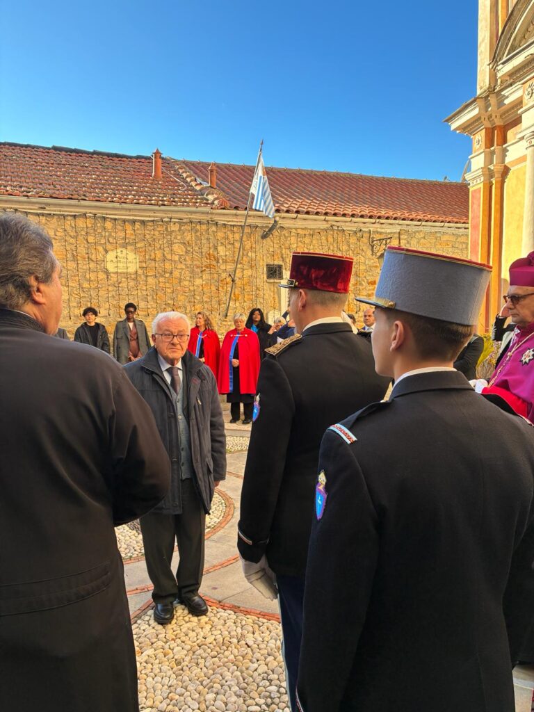 His Excellency Professor Mario Porrone, Prime Minister of Sabourg
